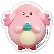 ふくしま応援ポケモン「ラッキー」可愛いグッズが新発売！鶴ヶ城や桃といった福島名物と共に、楽しそうなピンプクとハピナスもデザイン