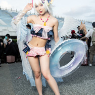 【コスプレ】ブルアカ 白洲アズサ 水着衣装 Amazon.co.jp: [SANSHU] ブルーアーカイブ-Blue Archive