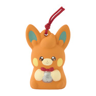 ポケモンセンター限定　ピカチュウ&アーボ陶飾り ピカチュウに頬を寄せるアーボが可愛い！『ポケモン