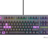 ホロライブ・獅白ぼたん、ラプラス・ダークネスのカラーリングが可愛い！「GX1 Keyboard」コラボゲーミングキーボードが本日12月2日より予約受付開始