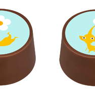 数量限定『ピクミン』×「ゴディバ」コラボが発売!「花」をモチーフに、楽しそうな赤ピクミンたちが描かれる