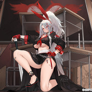 生脚の魅力にメロメロ…『アズレン』プリンツ・ハインリヒが着せ替えスキン「裏の裏番長？」で立体化！ワイルド&セクシーな姿は存在感抜群