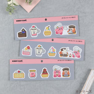 「カービィカフェ」ステッカーとロルバーンのメモ帳が発売！仲良く並んだカービィ＆ワドルディに癒される