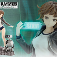 体操着姿で魅せる健康的なボディライン！『十三機兵防衛圏』より「南 奈津乃」と相棒の「BJ」1/8スケールフィギュアが再販