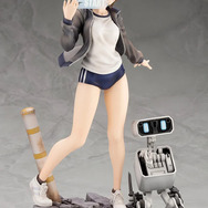 体操着姿で魅せる健康的なボディライン！『十三機兵防衛圏』より「南 奈津乃」と相棒の「BJ」1/8スケールフィギュアが再販