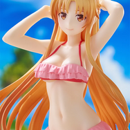 ソードアートオンライン アスナ水着 劇場版「SAO」より、「アスナ」がフィギュア化！ピンクの水着に