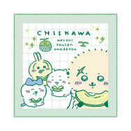 カプセルトイ「ちいかわ マルチタオル2」がどれも可愛い！くりまんじゅうがお酒を持って帰ってくる様子など、ユニークな全5種