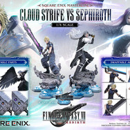 お値段なんと約57万円！『FF7リバース』より「クラウド・ストライフ vs セフィロス」が1/4スタチュー化ー予約締切迫る