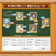 『剣と魔法と学園モノ。3』自分だけのパーティを妄想できる「相性シミュレータ」を公開