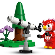 「レゴどうぶつの森」に仕立て屋、園芸店が仲間入り！お買い物するミッチェルたちが日常を生み出すセット―星空ピクニックなフーコも