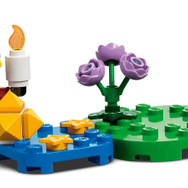「レゴどうぶつの森」に仕立て屋、園芸店が仲間入り！お買い物するミッチェルたちが日常を生み出すセット―星空ピクニックなフーコも