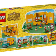 「レゴどうぶつの森」に仕立て屋、園芸店が仲間入り！お買い物するミッチェルたちが日常を生み出すセット―星空ピクニックなフーコも