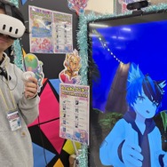 アバターも人間も「両方とも本体です!」とポーズをとってくれたひぐちこーきさん。