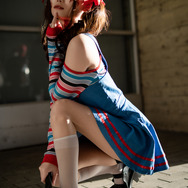 チャッキー（女体化）「チャイルド・プレイ」【HORROR美少女】／山本乃愛（X：@NxoxAs_Ark）