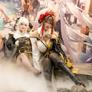 【コスプレ】コミケに温泉が出現！？『NIKKE』シンデレラ、ノワール、ブランらの和服姿が艶っぽい美女レイヤーたち【写真10枚】