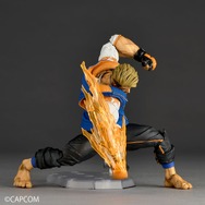 ゲームさながらの格闘モーション!『スト6』ルークが私服姿で可動フィギュア化ーリュウのKO顔パーツも