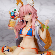 ウィンクする表情や佇まいが愛らしい！『FGO』より水着姿の「玉藻の前」がフィギュア化―最終再臨を常夏感たっぷりに再現
