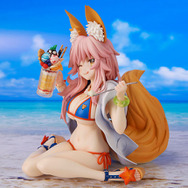 ウィンクする表情や佇まいが愛らしい！『FGO』より水着姿の「玉藻の前」がフィギュア化―最終再臨を常夏感たっぷりに再現