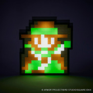 暗いダンジョンも安心！ファミコン版『ドラクエ3』勇者・戦士・僧侶・魔法使いのドットデザインルームライトが登場