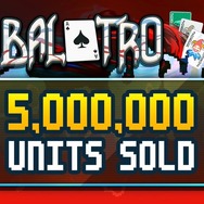 『Balatro』販売本数500万本突破！リリースから1年弱で達成
