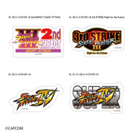 懐かしい…『スト2』春麗たちの技とコマンドがキーホルダーに！『ストリートファイター』シリーズの歴代ロゴステッカーや『スト6』グッズがDAISOにて販売中