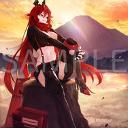 富士山を眺めるレッドフードが美しい…！『勝利の女神：NIKKE』POP UPイベント 静岡会場にて地域限定グッズが販売