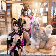 【コスプレ】異次元ボディの美女6人が集結！浴衣＆バニーガール姿が妖艶で眼福【台北ゲームショウ2025】