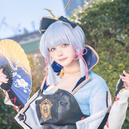 コスプレ】『原神』神里綾華の艶やかな姿に注目！たおやかな容貌