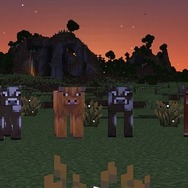 『マインクラフト』次回アプデで牛のバリエーションや蛍が飛ぶ低木などが追加！ スナップショットなどで体験可能