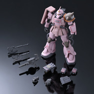 ＨＧ ザク・デザートタイプ ピンクパンサー隊機　シャア専用高機動型ザクII HG ザク・デザートタイプ ピンクパンサー隊機」「HG シャア専用