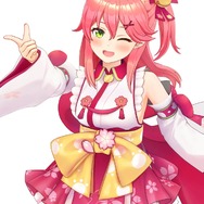 ホロライブ・さくらみこ、配信で“くしゃみ”を披露！？花粉症の3名が出演「アレジオン20」コラボ第2弾発表