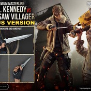 大スケールで迫力満点！『バイオハザード RE:4』から「レオン・S・ケネディ」と「チェーンソー男」が1/4スケールのスタチューに