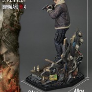 Patriot studio バイオハザード レオン チェーンソー男 フィギュア 予約開始】『バイオハザード RE:4』より、レオン VS