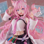 ホロライブ・博衣こより、無邪気な笑顔が可愛すぎる！新作フィギュアが予約受付中―試験管や大好物の“マヨネイズ”が付属、セクシー&サイエンスに立体化