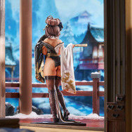 褐色肌にムチムチ太ももの破壊力!『勝利の女神:NIKKE』より「ノワール」が着物姿で立体化【予約締切間近】