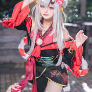 百鬼あやめ「ホロライブ」／のあたん（X：@Noatan_cos）