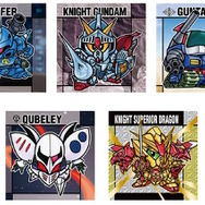 激レア！美品★元祖SDガンダムバンダイ残暑御見舞はがき　特別イベント 美品】当時物 元祖SDガンダム プラモデル付属切り抜き箱カード