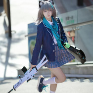 砂狼シロコ『ブルーアーカイブ』／百合沢爱理（Weibo：喜欢爱理吗）