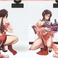 『勝利の女神:NIKKE』「アスカ」「レイ」「サクラ」の背中で魅せる“ガンガール”エヴァコラボ!キュートな立ち絵から大胆な射撃姿勢までまるっとお届け