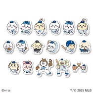 【新品】ちいかわ✕MLBドジャース対カブス開幕戦コラボ缶バッジ11個 ちいかわ、ハチワレ、うさぎがドジャース、カブスに!? 「ちい