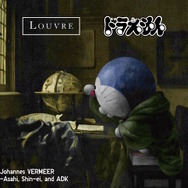 ユニクロから「ドラえもん&ルーヴル美術館UT」が発売！「モナ・リザ」を鑑賞するドラえもんとのび太など、芸術的でカジュアルな4種類