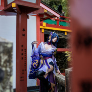 雷電将軍『原神』／ひよっこ（X：@nakukotogadekin）