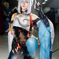 申鶴『原神』／碧ノゆゆ（@yuYu_Cha_non）