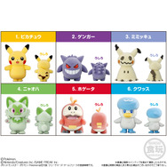 ニャオハが立った!人気の「ポケモふどーる」第6弾に、ピカチュウやゲンガーなど全6種が仲間入り