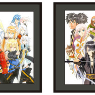 いのまたむつみ氏、藤島康介氏の貴重な原画も公開―『テイルズ オブ』シリーズ30周年を記念したアート展が開催