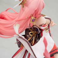 巫女服から覗くすべすべ太もも！『原神』より「八重神子」1/7スケールフィギュアが予約受付中―蠱惑的な表情もグッとくる