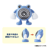 ポケモンセンター ぽけもんせんと〜 卓上扇風機　ケロリン桶　2点セット ポケモンがいる銭湯”をテーマにした「ぽけもんせんと～」が発売