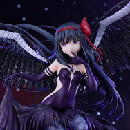 劇場版「まどマギ」より「悪魔ほむら」が立体化!翼のクリアパーツ、衣装に薄っすらとメタリックを混ぜることで妖艶さを演出