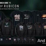海外販売の『アーマード・コア6』アパレルグッズが日本でも！バンダイナムコ公式「LIFESTYLE MART」にて期間限定で販売