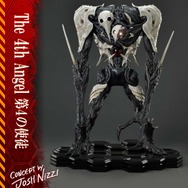 なんと約15万円！「ヱヴァ新劇場版」より「第4の使徒」がスタチュー化―LEDギミック搭載で「二つ目の顔」が怪しく光る